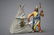 Indian by Tepee Spelter Still Bank