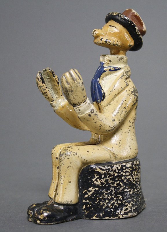 Andy Gump Still Bank: Arcade Mfg. Co. Freeport, Illinois - Circa 1925 Material: Cast Iron