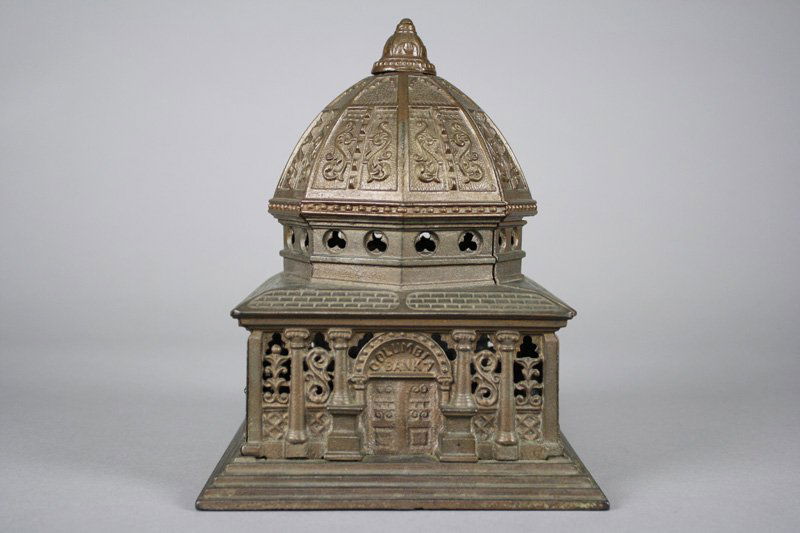 Columbian Administration - Largest Size Architectural: Kenton Hardware Kenton, Ohio - Circa 1895 The scarce large size that has a beautiful bronze/gold paint. Material: Cast Iron