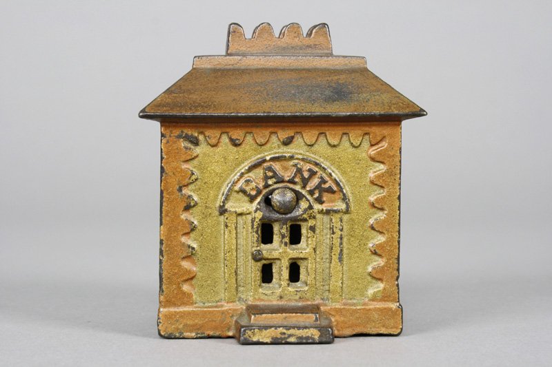 Crown Bank – Medium Architectural Bank: Grey Iron Casting Co. Pennsylvania - Circa 1905 Material: Cast Iron