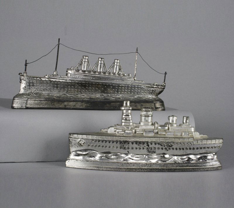 One Battleship and One Ocean Liner (1 of 1)