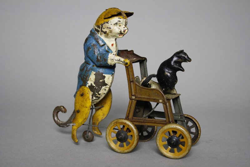 Cat Pushing a Mouse in Stroller (1 of 1)