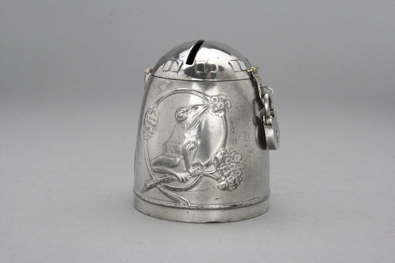 Rare Dome Top Bank Frog and Toucan Imagery (1 of 1)