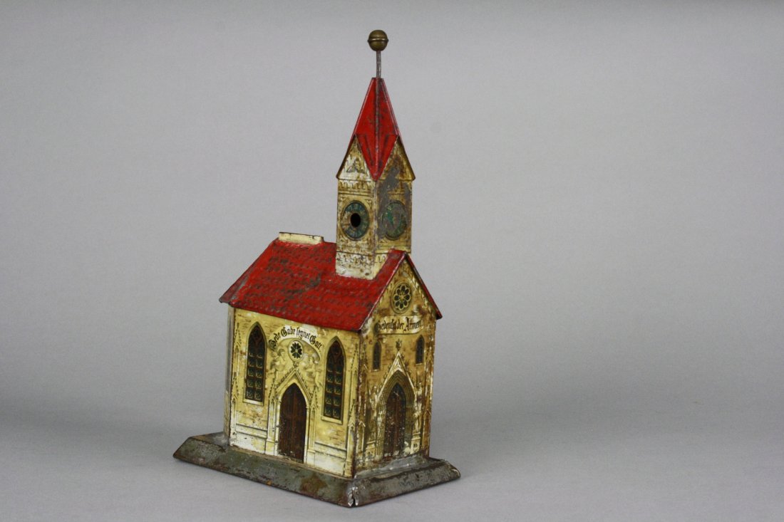 Church Alms Box and Cigar Cutter (1 of 1)