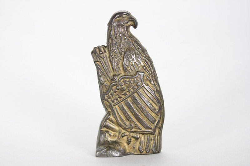 Old Abe with Shield Still Bank: A. C. Williams Ohio - Circa 1915 Material: Cast Iron