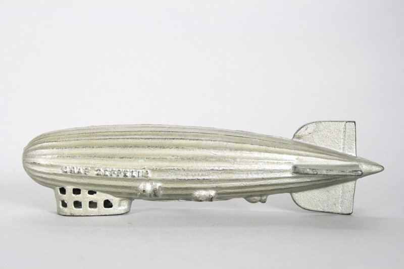 Graf Zeppelin Still Bank: A C. Williams Ohio - Circa 1925 Material: Cast Iron