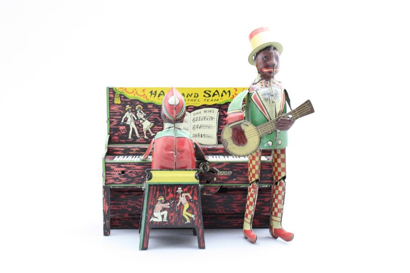 Ham & Sam Musicians: Ferdinand Strauss - New York - Circa 1930 The classic toy in fine working condition. Material: Tin