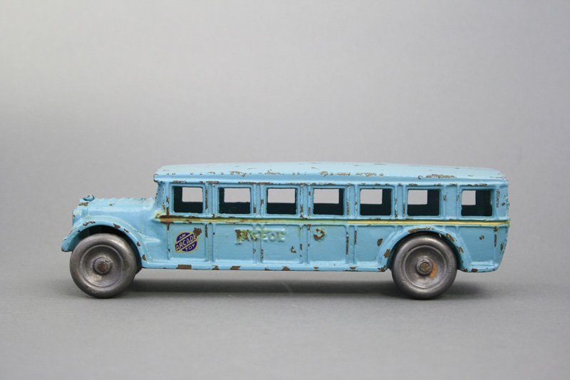 “Fageol” Bus: Arcade Mfg. Co. Freeport, Illinois - Circa 1925 - 8” L Material: Cast Iron