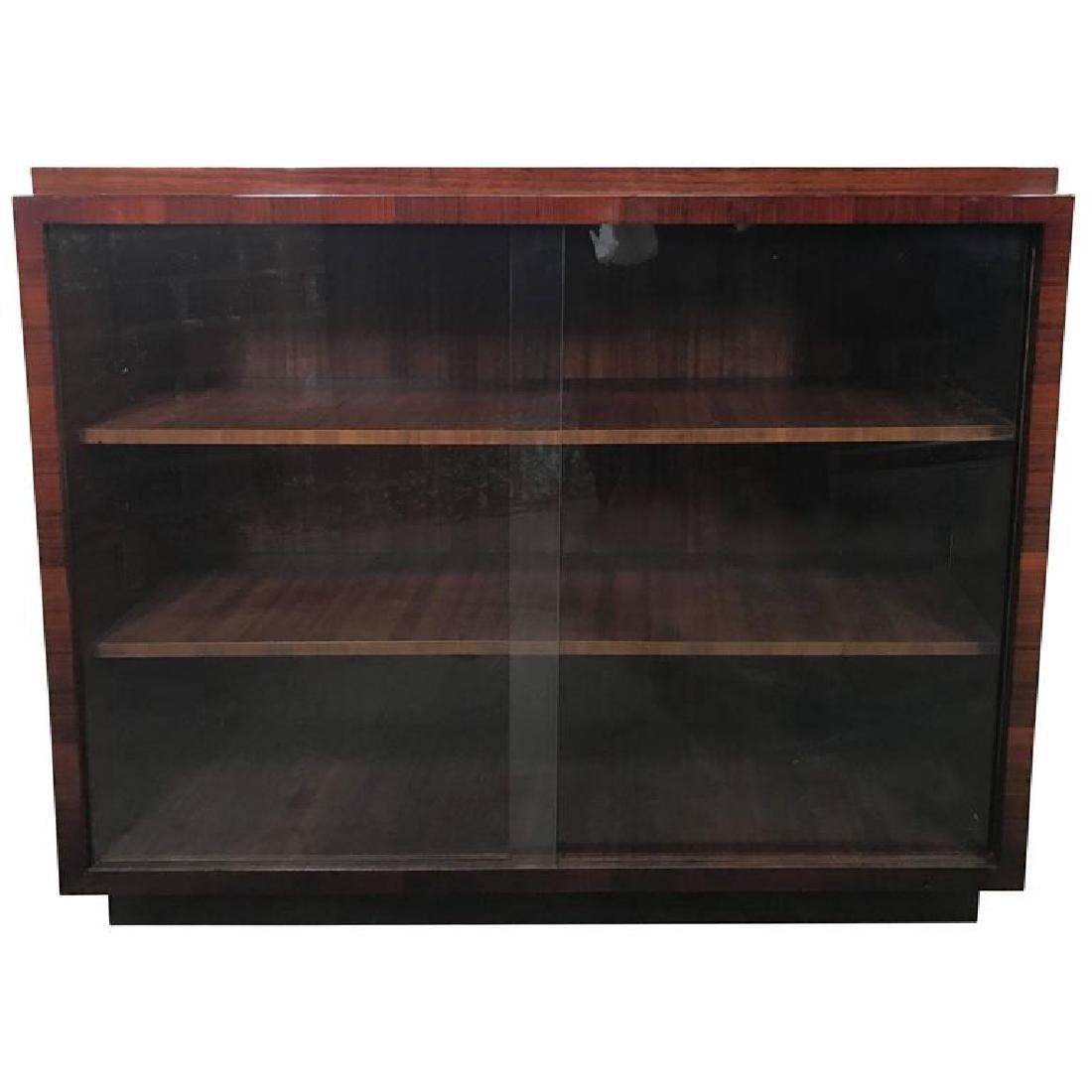 Rosewood French Art Deco Vitrine (1 of 3)