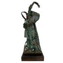 Expressionist Bronze Sculpture by Howard Quam