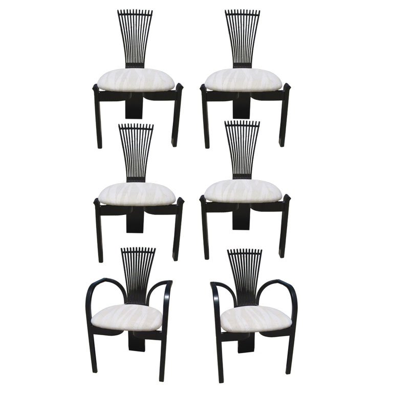 Totem Dining Chairs by Torstein Nilsen, Set of Six (1 of 6)