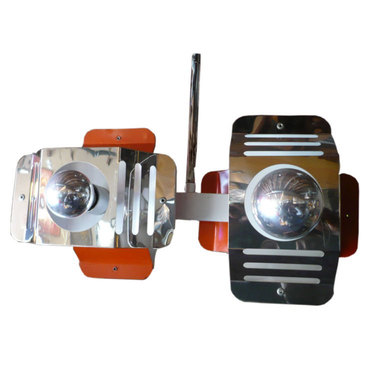 French Space Age Ceiling Fixture (1 of 3)