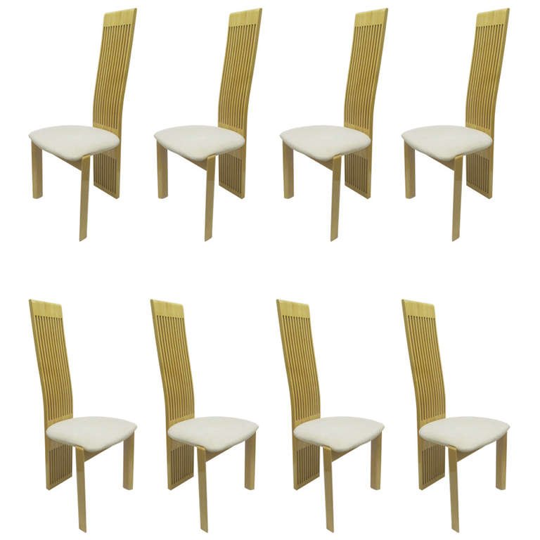 Italian Chairs by Pietro Costantini, Set of Eight (1 of 8)