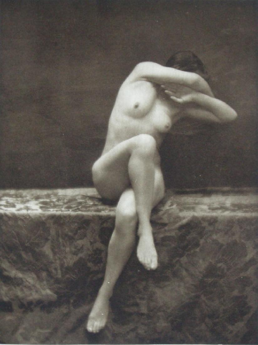 Nude by Stanislaus Walery. C1920: Stanislaus Walery, a Parisian photographer produced a wonderful group of art studies as a folio of 100 nudes called NUS under the pseudonym Laryew in 1920. His models were girls from the Follies Berge