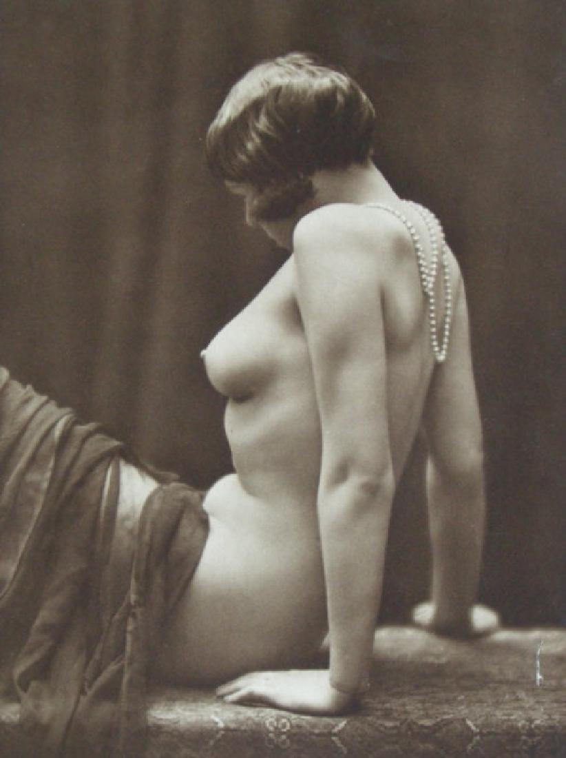 Nude by Stanislaus Walery. C1920: Stanislaus Walery, a Parisian photographer produced a wonderful group of art studies as a folio of 100 nudes called NUS under the pseudonym Laryew in 1920. His models were girls from the Follies Berge