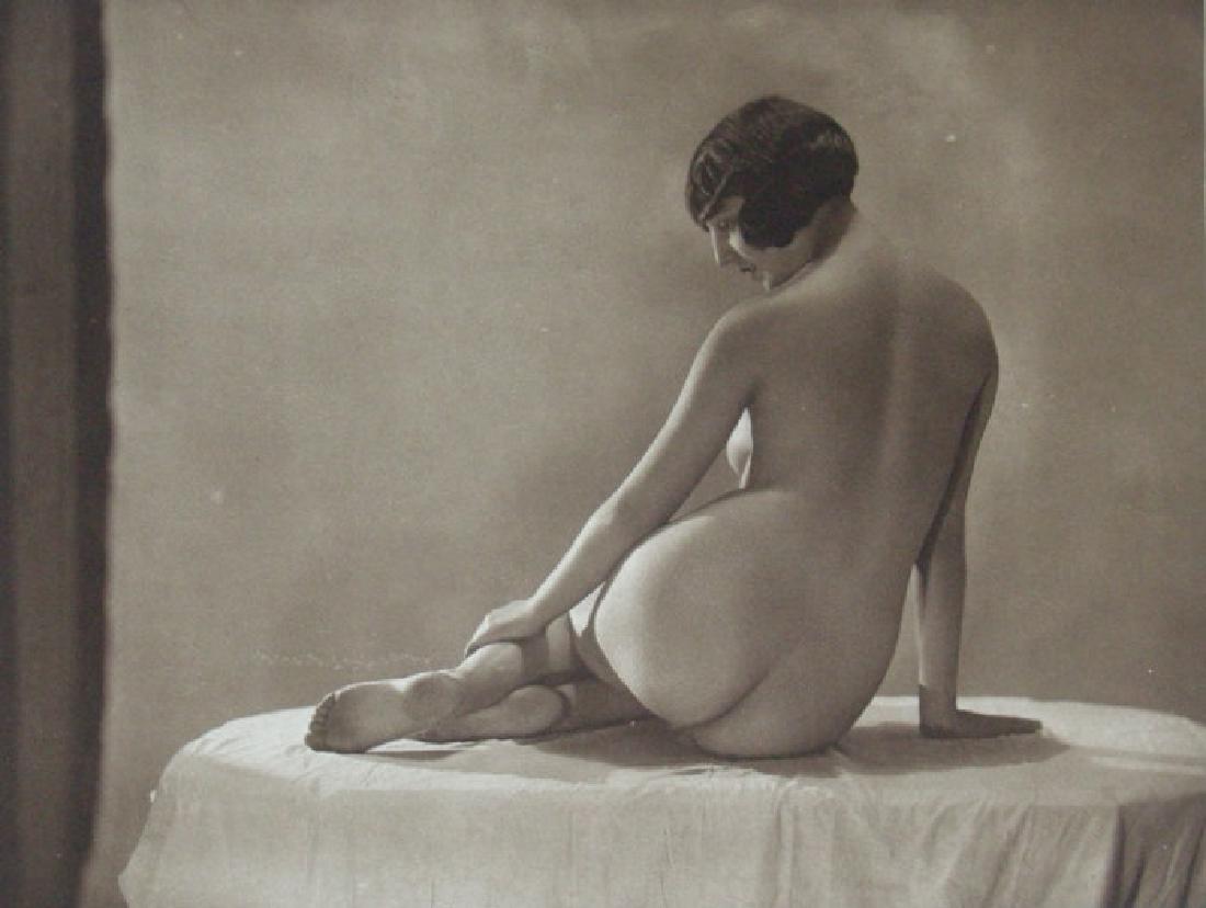Nude by Stanislaus Walery. C1920: Stanislaus Walery, a Parisian photographer produced a wonderful group of art studies as a folio of 100 nudes called NUS under the pseudonym Laryew in 1920. His models were girls from the Follies Berge