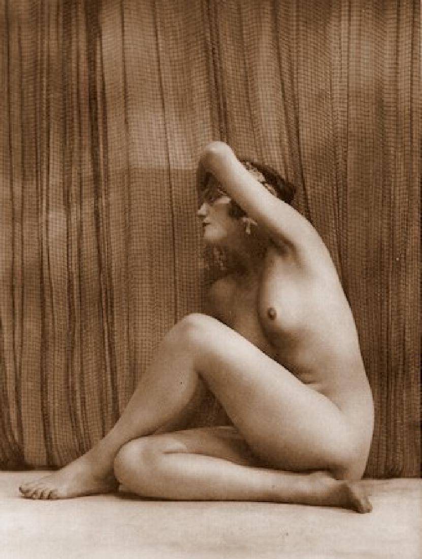 Nude by Stanislaus Walery. C1920: Stanislaus Walery, a Parisian photographer produced a wonderful group of art studies as a folio of 100 nudes called NUS under the pseudonym Laryew in 1920. His models were girls from the Follies Berge