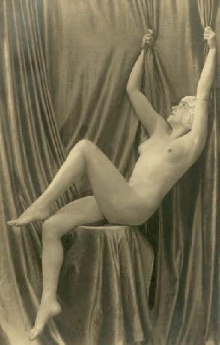 Folies Bergere Performer Ð Colette Andris by Walery.: Folies Bergere Performer Ð Colette Andris by Stanislaus Walery. C1920. Signed by Walery with Inscription under photograph Ð Pour ma charmante Camarade Guni Mori Insouvenir de Meuses Plaisirs et de F