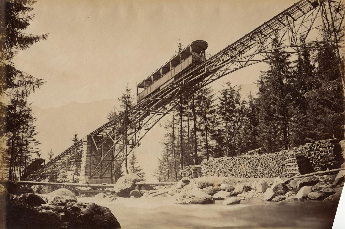 Geisbach Railway, Switzerland. c1880 (1 of 1)