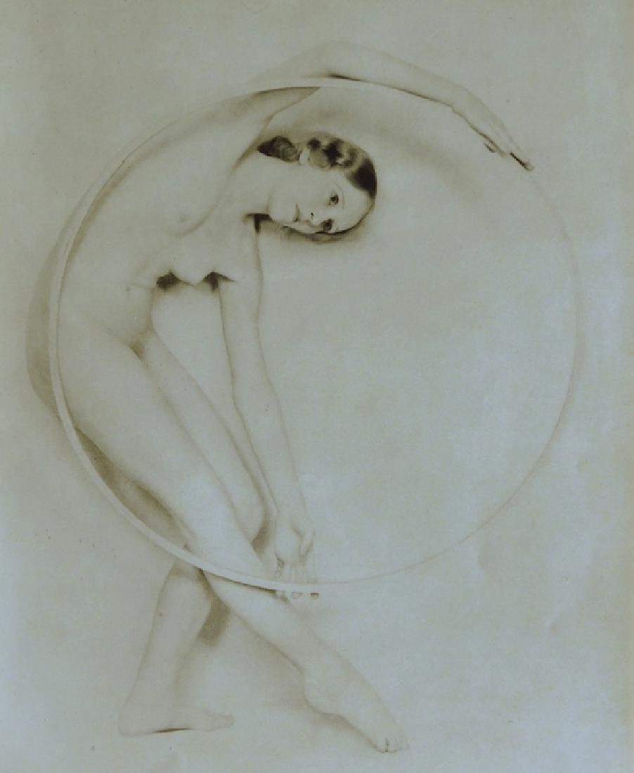 Nude by John Everard. C1935: Nude by John Everard. From John Everard's most important work, Adam's Fifth Rib. Vandyke gravures, c1935. 11.375 x 9.25 in.