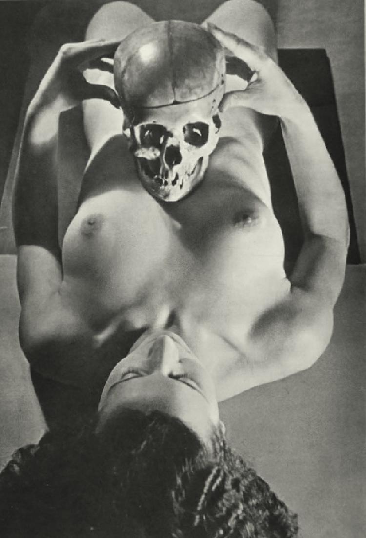 Nude by Andre Steiner. C1947: Nude by Andre Steiner. C1947. From 45 Nus par andre steiner. 7.875 x 5.375 in. Reverse: 7.5 x 6.75 in.