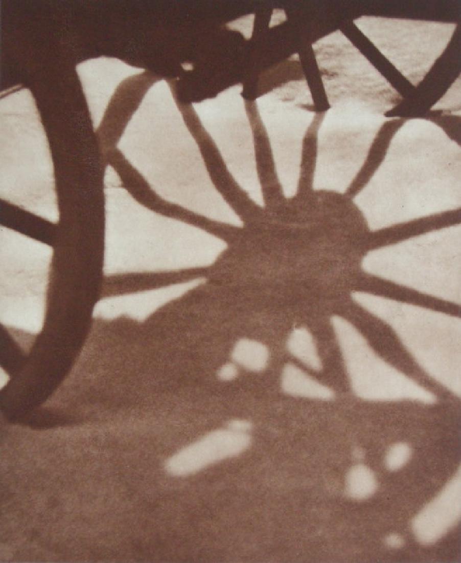 Cart Wheels by Johan Helders: Cart Wheels by Johan Helders. From XXVI Salon International d'Art Photographie de Paris. 1931. 8.75 x 7.25 in.