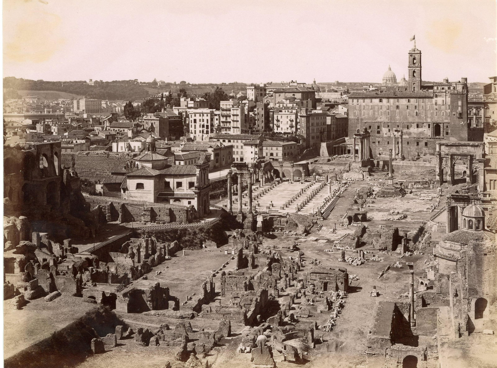 Ravine del Foro Romano, Rome. c1880 (1 of 1)