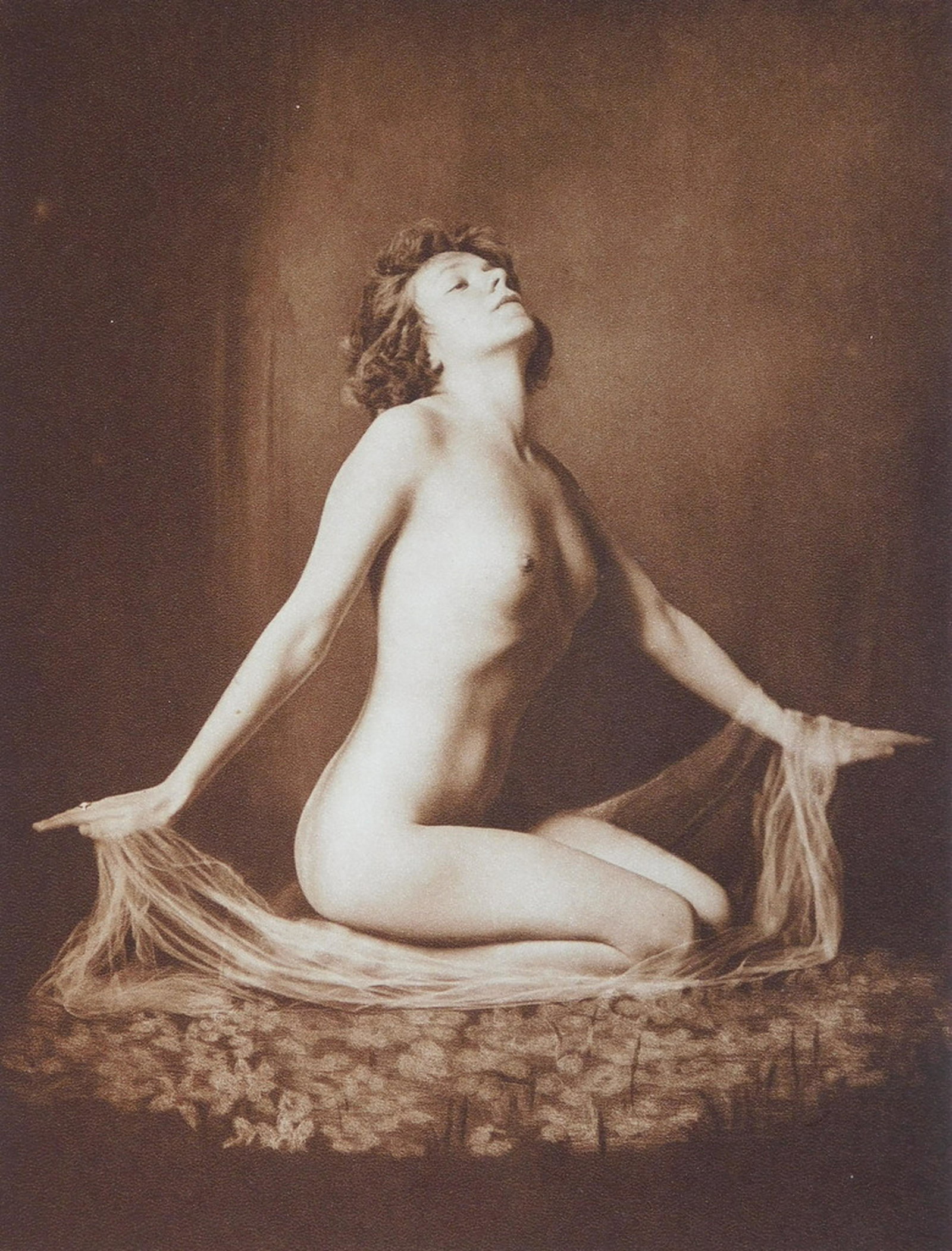 Austrian Nude by Hermann Schieberth, Vienna: Austrian Nude by Hermann Schieberth, Vienna. Photogravure from Natur und Kultur Das Weiss. 1925. 8.125 x 6.125 in.
