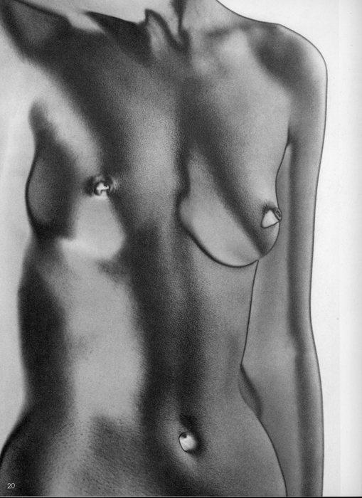 Nude by Gerhard Kerff. C1954: Nude by Gerhard Kerff. C1954. 8 x 11.75 in. Reverse: Nude by Dr. Mario Finazzi. C1954. 9.75 x 11.75 in.