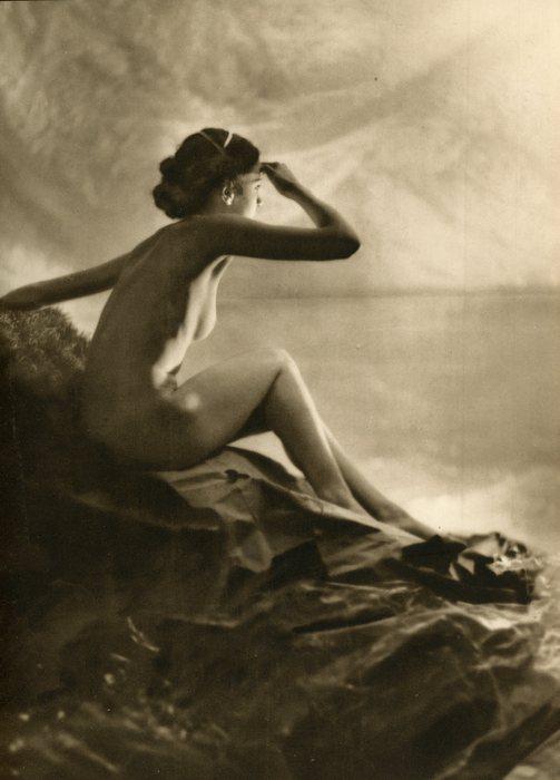 Nude by John Everard. C1935: Nude by John Everard. From John Everard's most important work, Adam's Fifth Rib. Vandyke gravures, c1935. 11.625 x 9.625 in.
