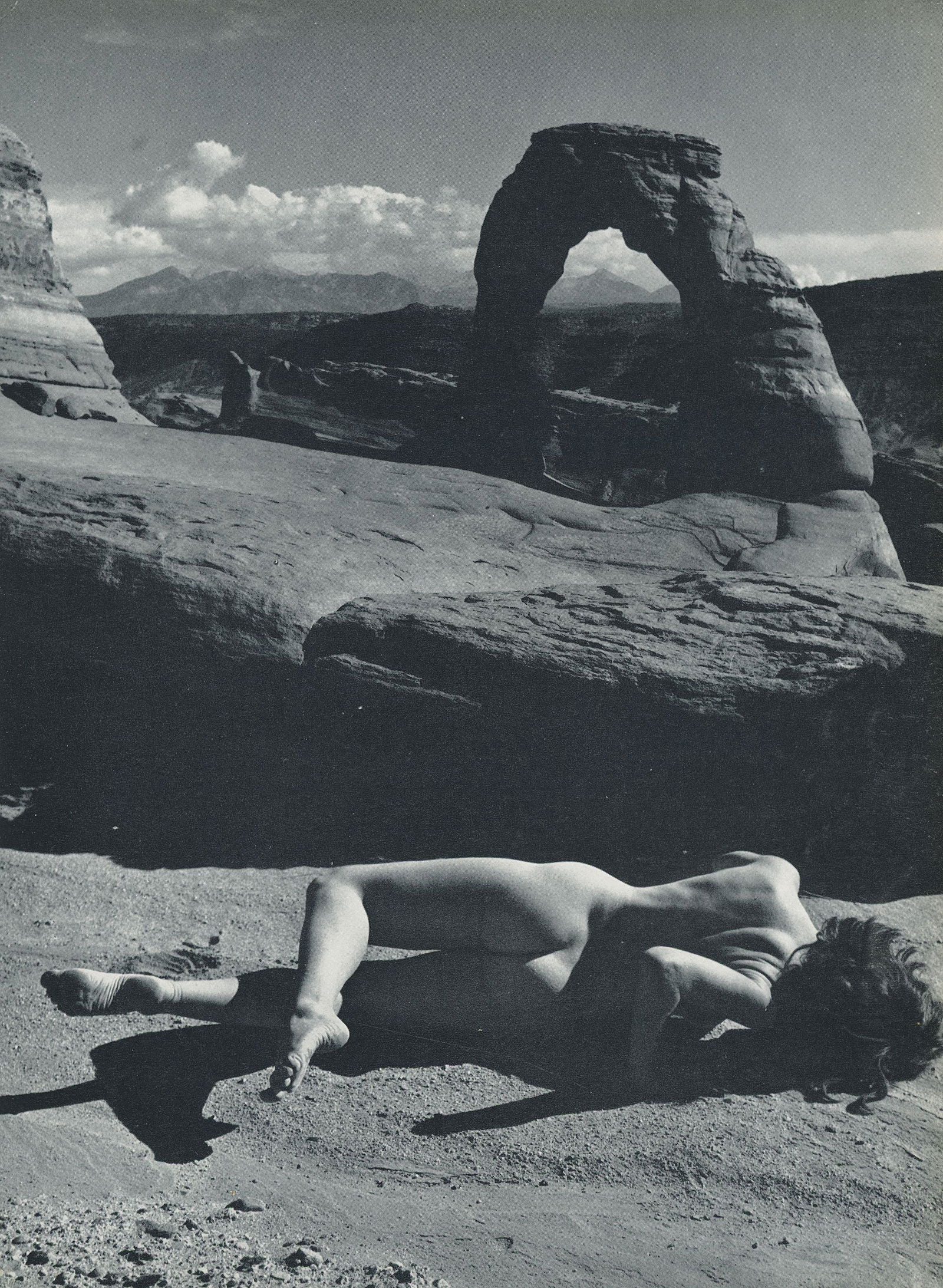Nude by Andre de Dienes. C1962: Nude by Andre de Dienes. C1962. American-Hungarian photographer famous for nude photography and photographs of a young Marilyn Monroe. From Best Nudes. 10.875 x 8.725 in. Rev: 10.875 x 8.75 in.
