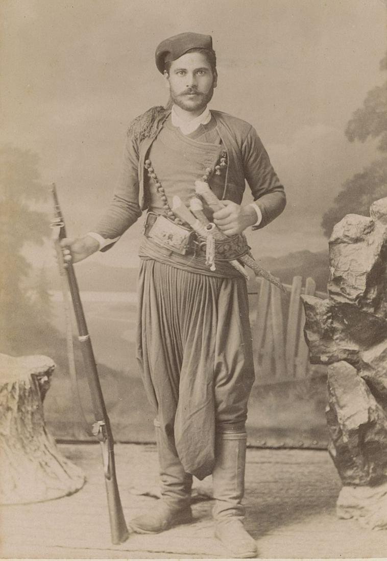 Greek Fighter, Candiote, c1880 (1 of 1)
