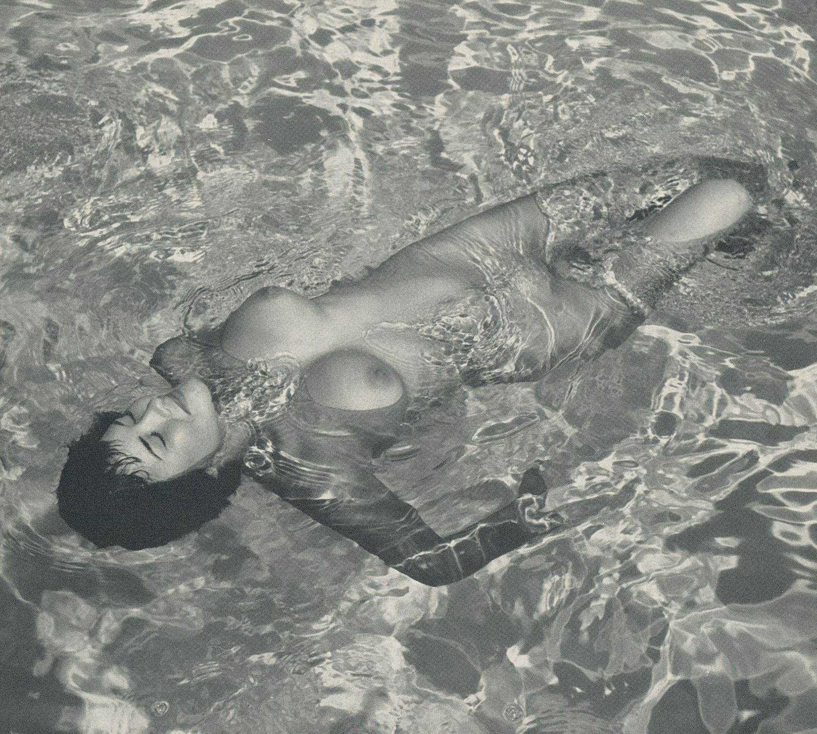 Nude by Andre de Dienes. C1958: Nude by Andre de Dienes. C1958. American-Hungarian photographer famous for nude photography and photographs of a young Marilyn Monroe. From Nude Pattern.. 6.5 x 7.5 in. Rev: 5.75 x 7.5 in.