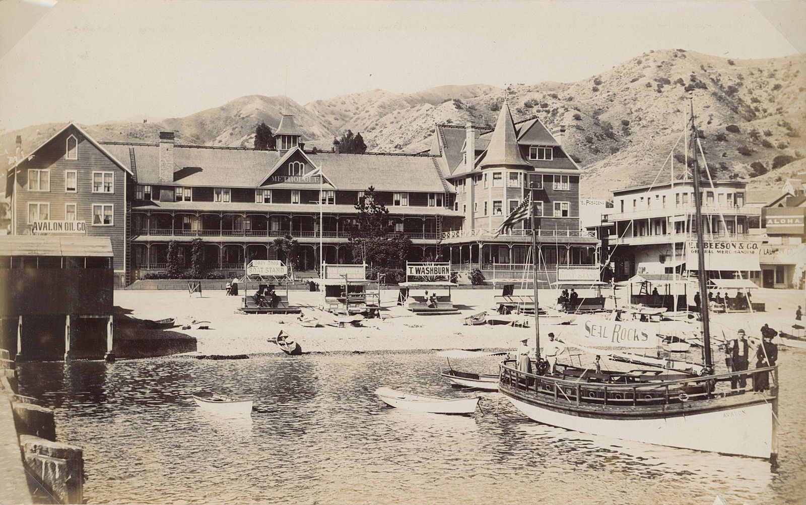 Metropole Hotel, Avalon, Santa Catalina Island, (1 of 1)