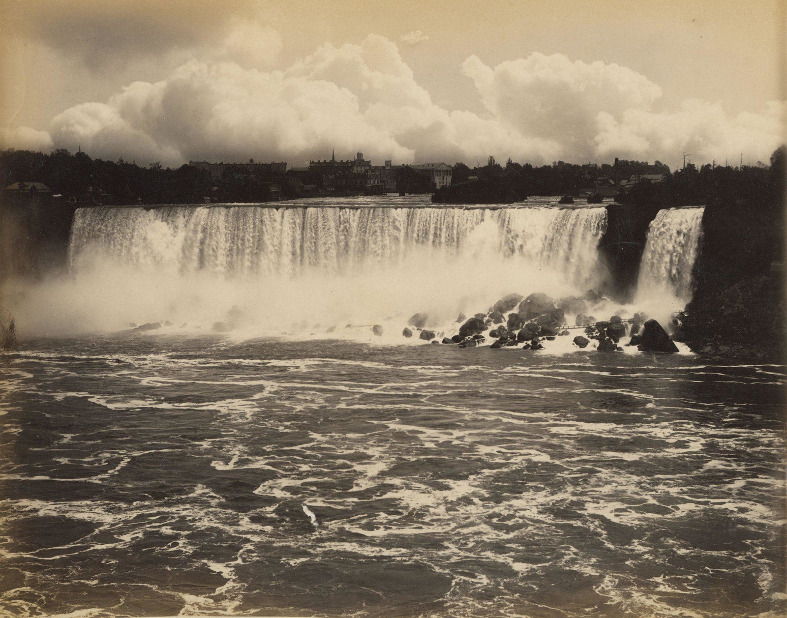General View of Niagara Falls from Canada. c1875 (1 of 2)