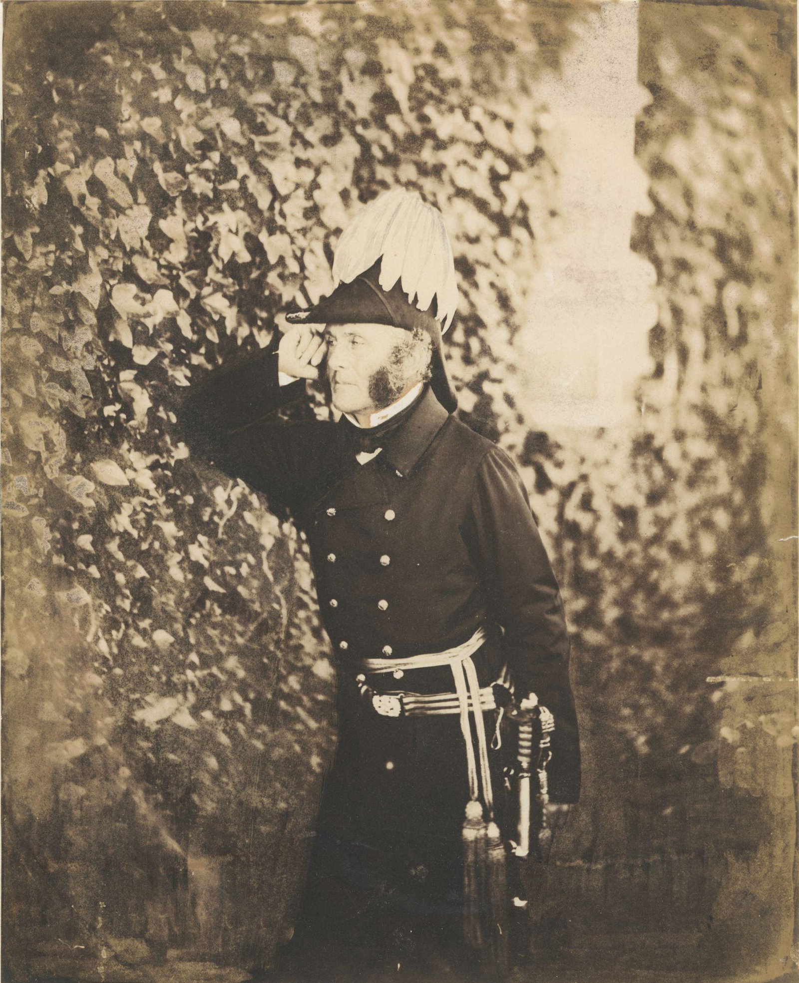 CRIMEA. Salt print of Major General Estcourt. c1855 (1 of 1)