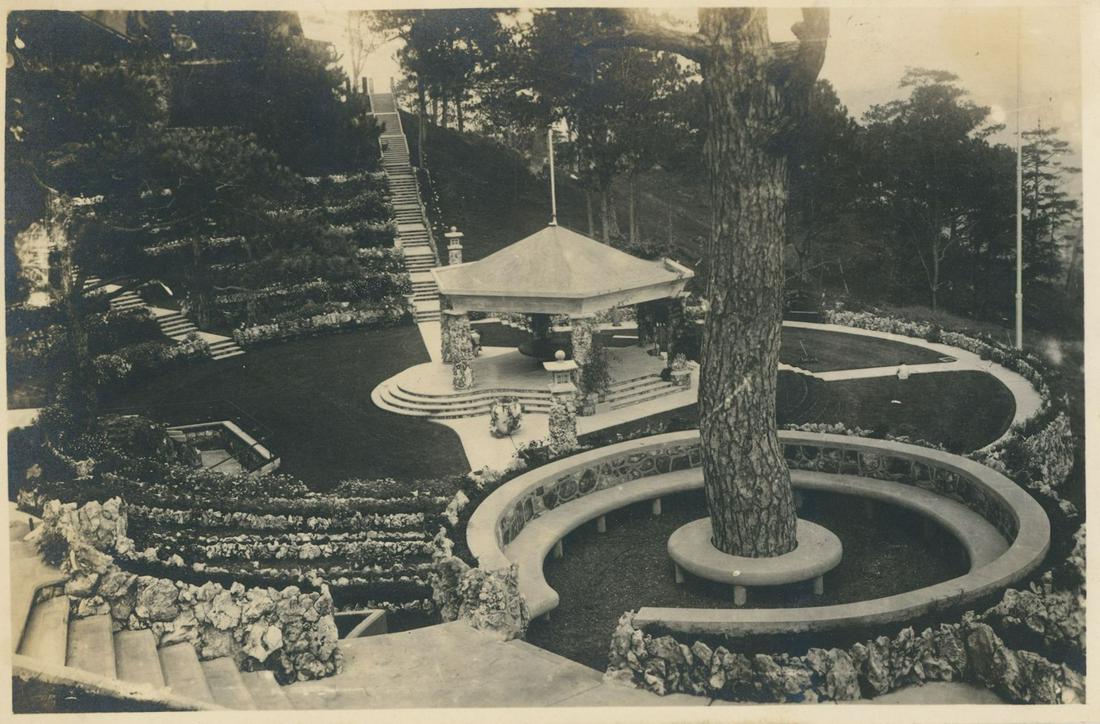 Ampitheatre in Garden of Commander's Home, Baguio. (1 of 1)