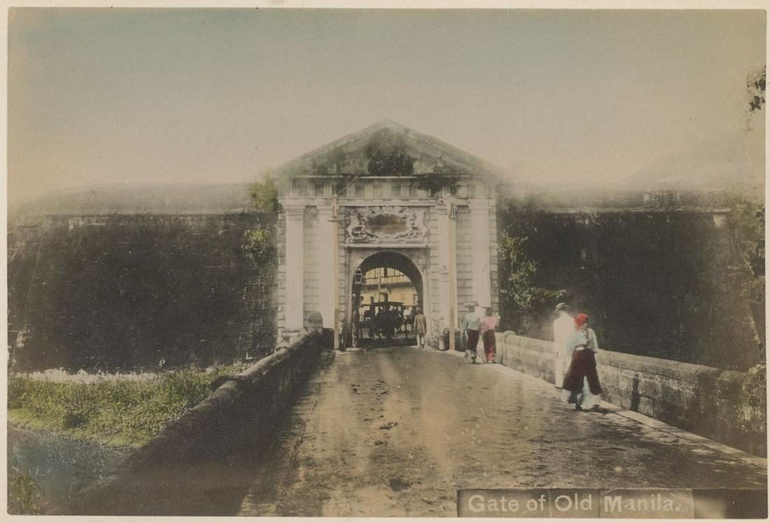 Gate of Old Manila. Philippines. + Governor General (1 of 2)