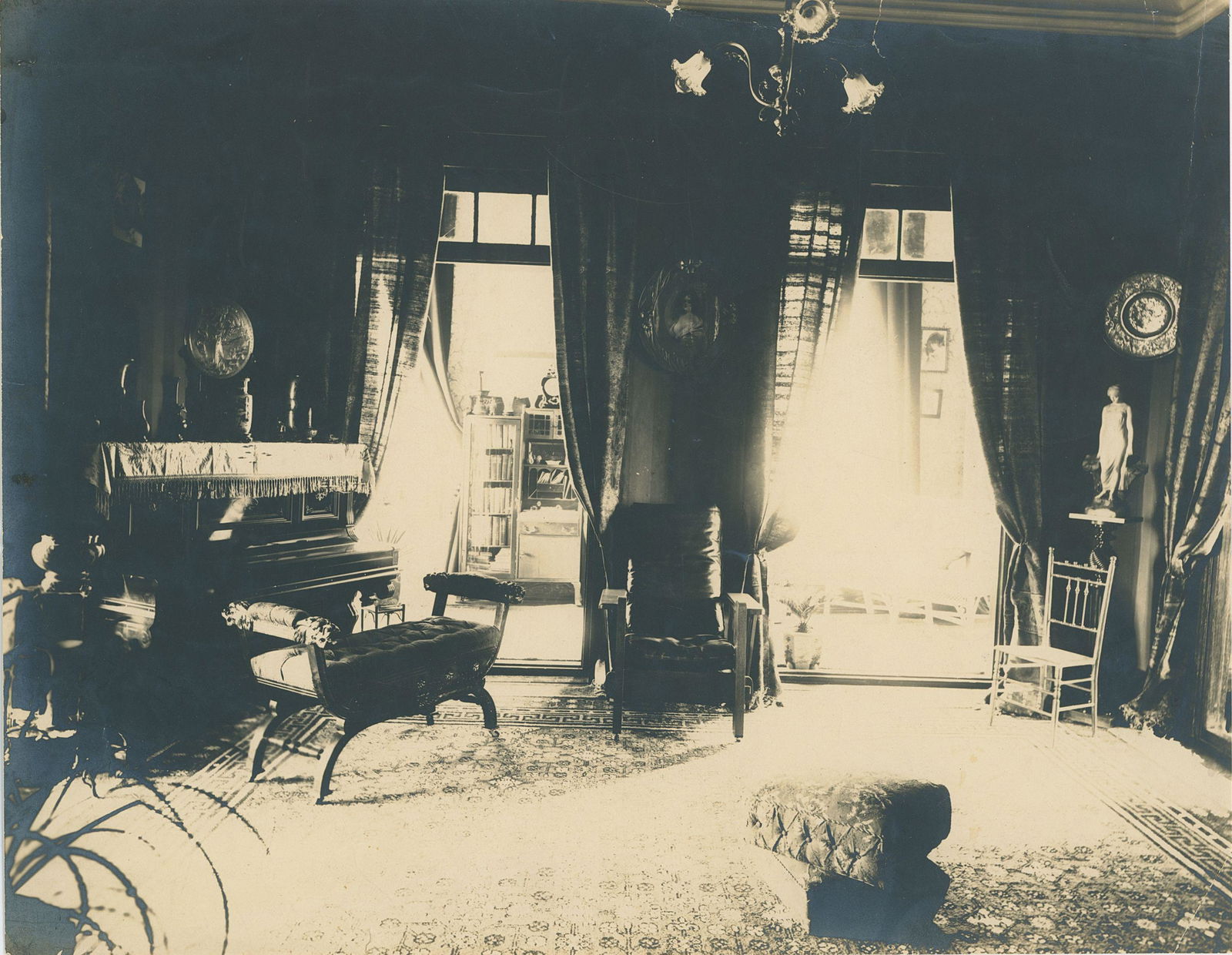 Interior of a Home in Shanghai, China. C1925 (1 of 1)