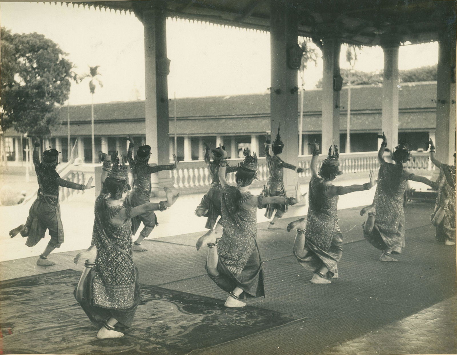 Cambodian Royal Dancers. c1925 (1 of 1)