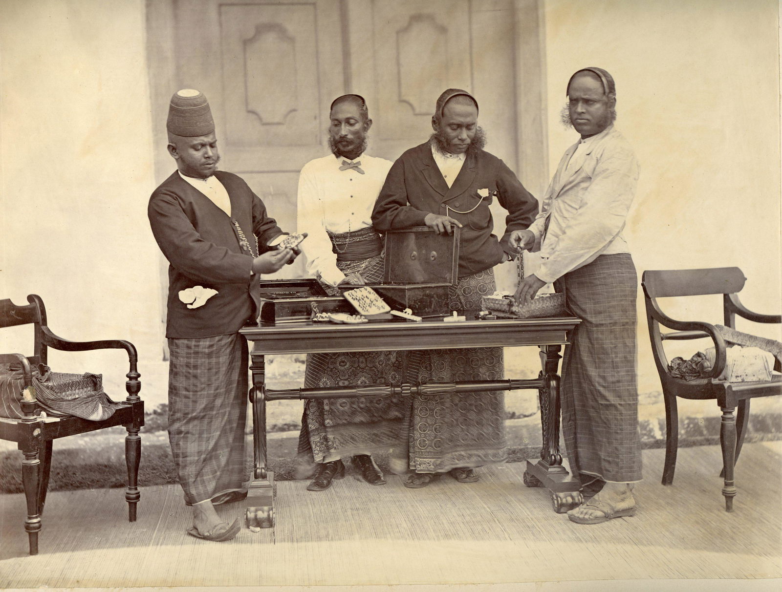 CEYLON.  Jewel Merchants of Colombo (1 of 1)