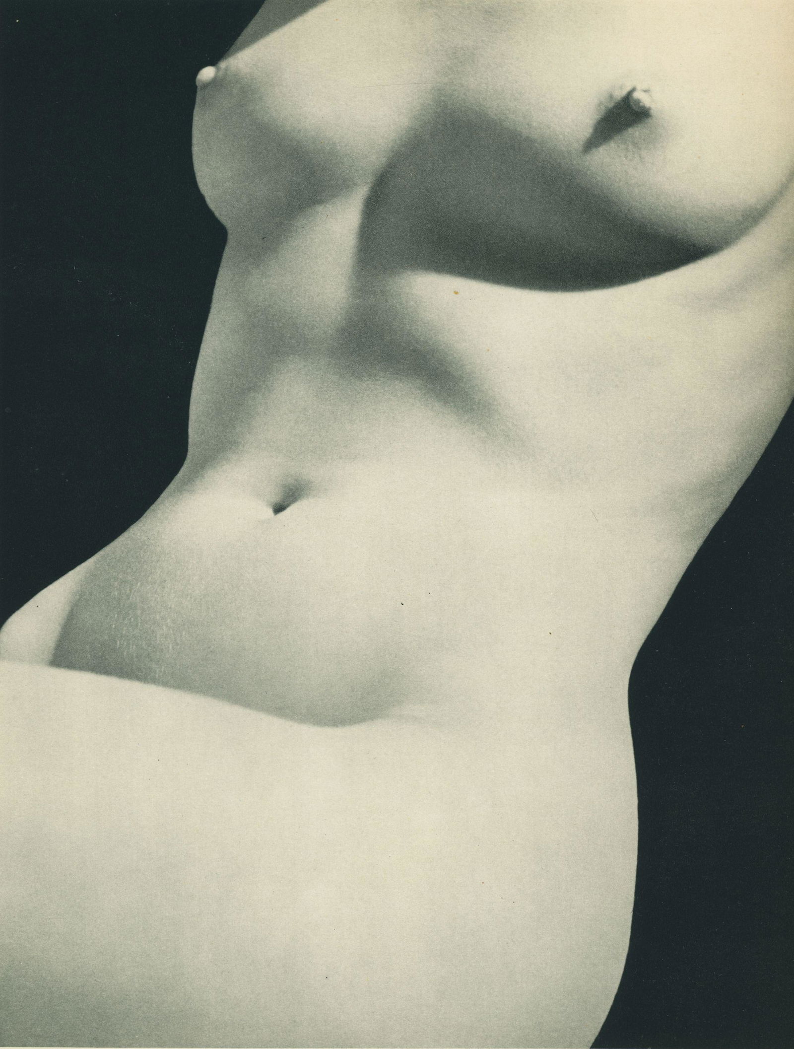 Nude by Roger Schall. c1954: Nude by Roger Schall. C1954. 9.75 x 7.625 in. Rev: Nude by Ferenc Berko. 9.75 x 9.25 in.