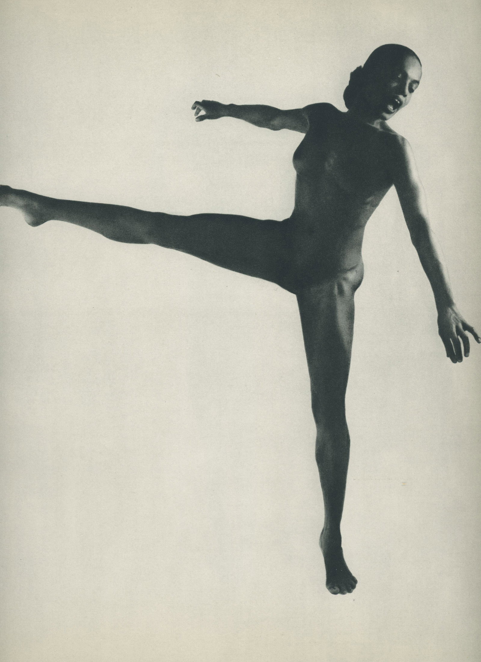 Nude by Ferenc Berko. C1954.: Nude by Ferenc Berko. C1954. 11.75 x 9.75 in. Rev: Nude by Jurg Klages. 11.75 x 9.75 in.