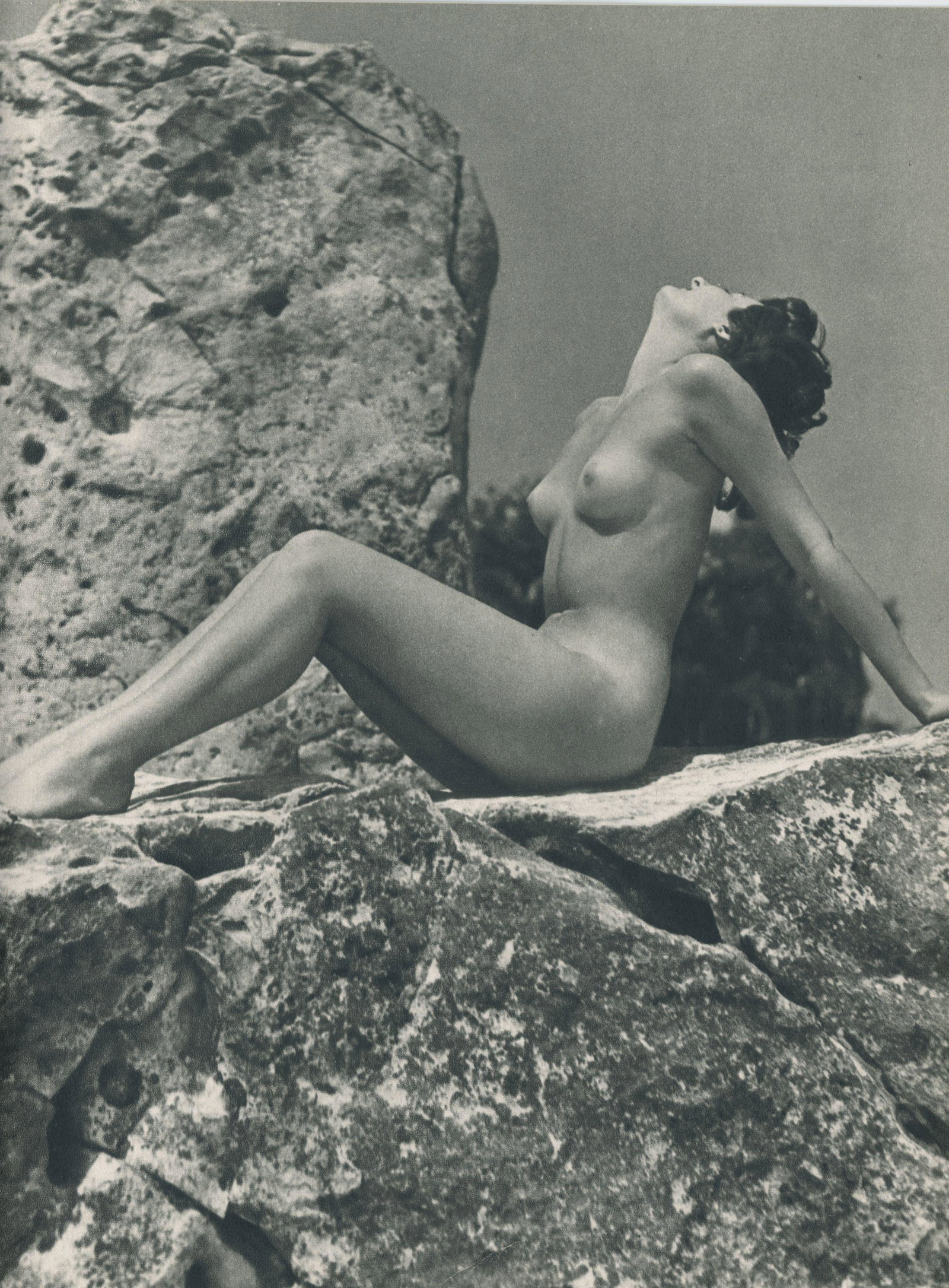 Nude by Serge Jacques. C1950: Nude by Serge Jacques. C1950. 11.75 x 8.75 in. Rev: . 11.75 x 8.25 in