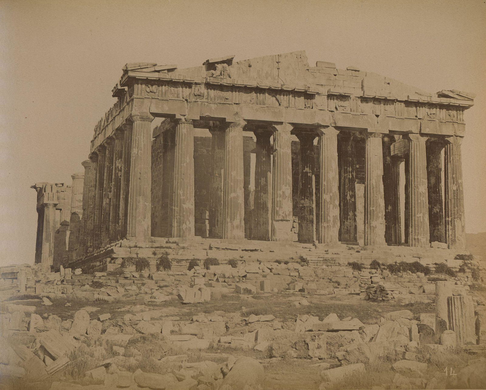 The Parthenon, Athens, Greece. C1880 (1 of 1)