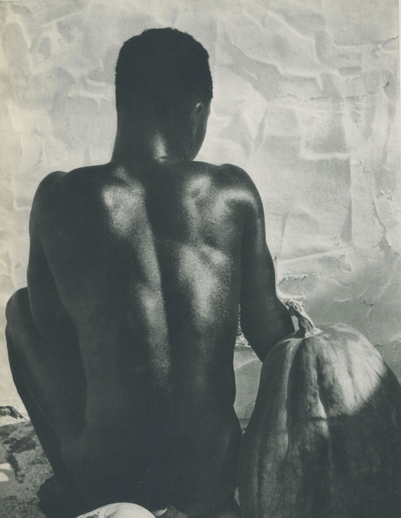 Nude by Herbert List. c1954: Nude by Herbert List. C1954. 10.75 x 8 in. Rev: Nude by John Adriaan. 8.25 x 10 in.