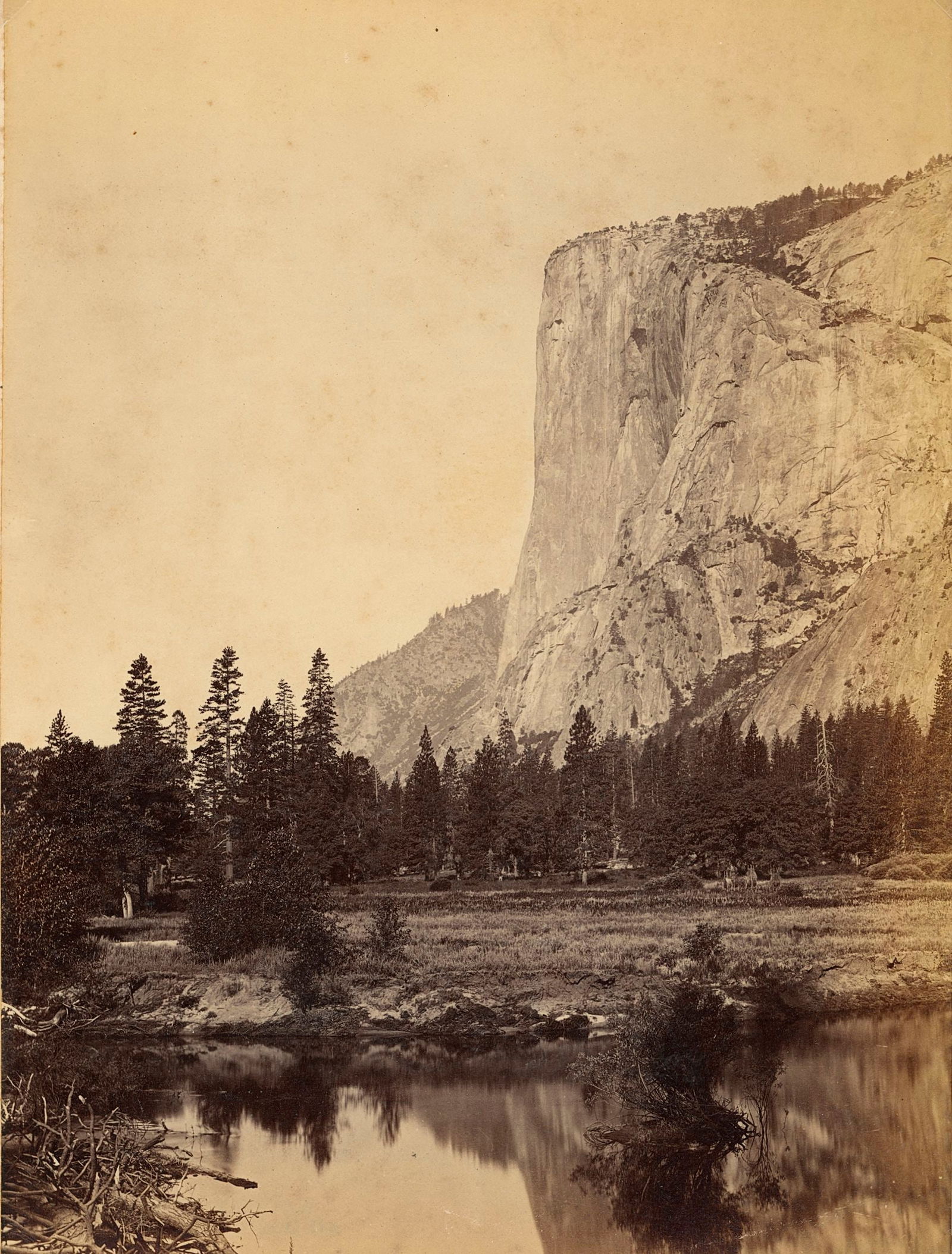 U.S.A. El Capitan, Yosemite, California.  C1866 (1 of 1)