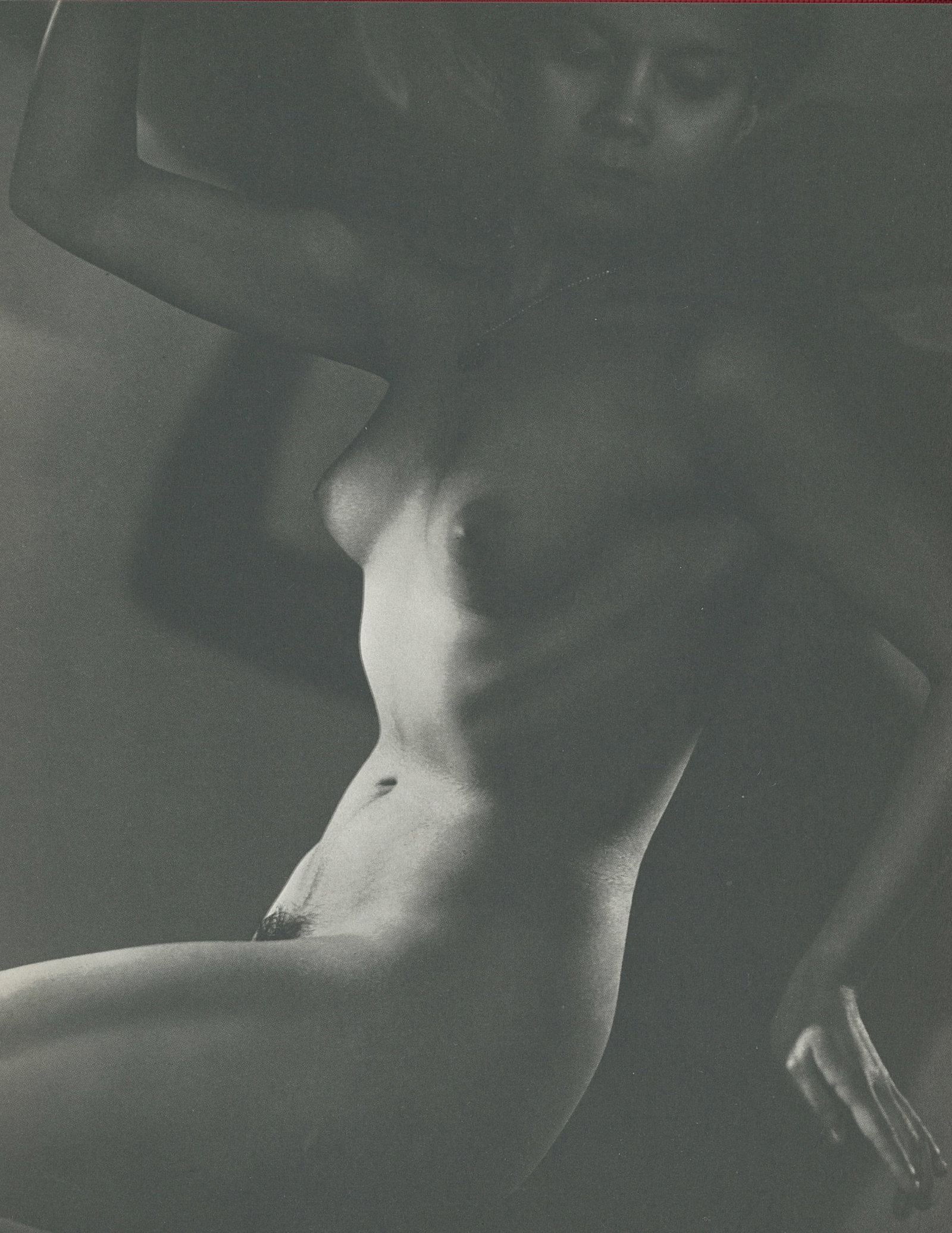Nude by Lucien Lorelle. C1962: Nude by Lucien Lorelle. C1962. 9.5 x 7.375 in. Rev: 8.25 x 6.5 in