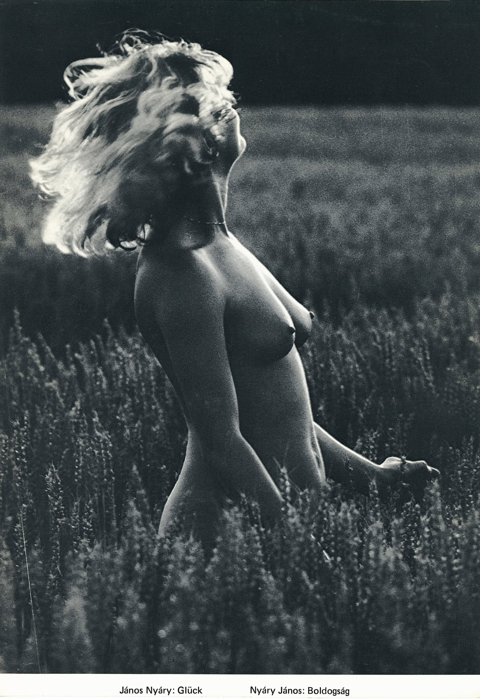Hungarian Nude. c1982: Nude by Janos Nyary. C1982. Duotone. 9 x 6.5 in.