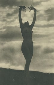 Nude gravure by G. L. Arlaud. C1920